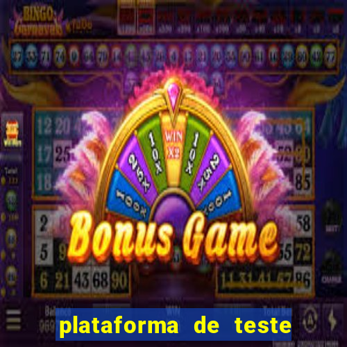 plataforma de teste pg demo